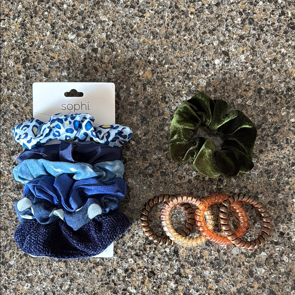 NEW Sophi Hair Accessories Set - Blue and Green